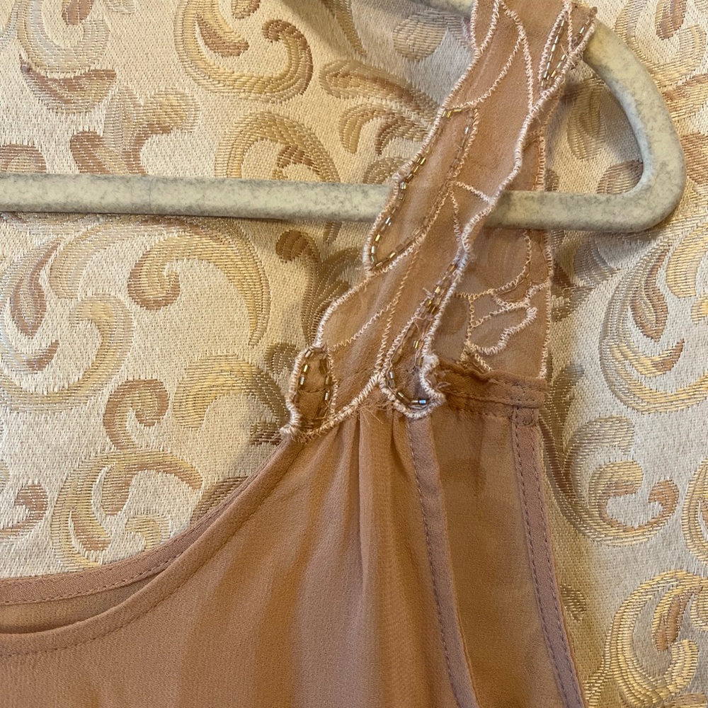Free People Chiffon Beaded Dress - Picture 3 of 4